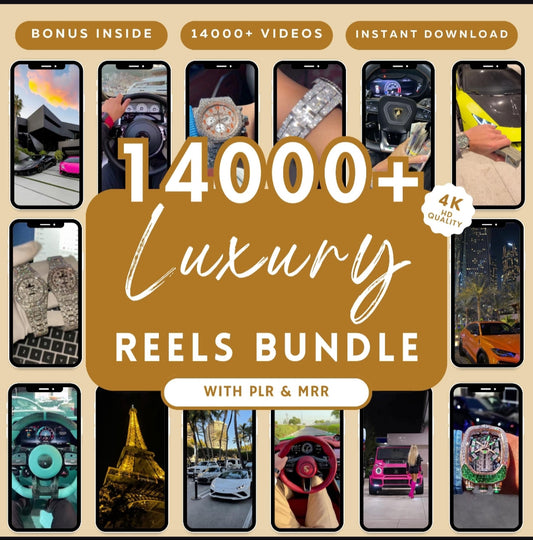 30000+ Luxury Reels Bundle 4k
