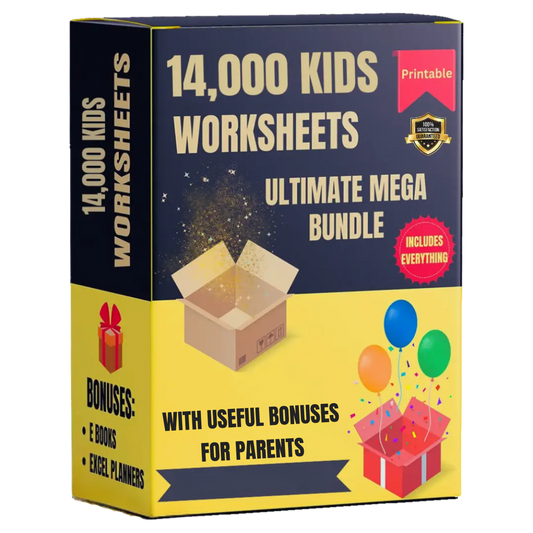 Preschool Worksheet Bundle