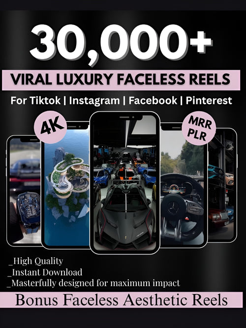 30000+ Luxury Reels Bundle 4k